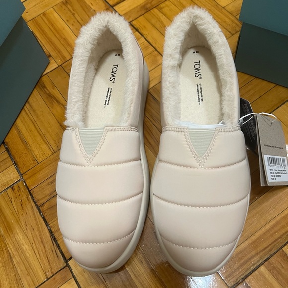 Toms mallow woven faux fur shoe - Picture 1 of 4